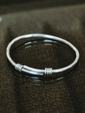 Argent Bracelet Homme Jonc Fermé Soren