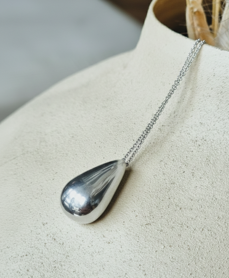 Collier Goutte Ophélie, Argent