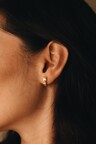 Gold Plated Bloesem Ear Stud Set Sakura