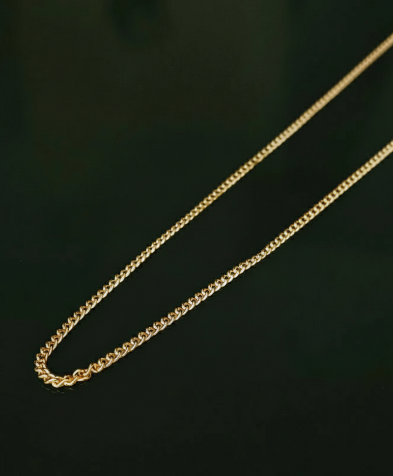 Gold Plated Fijne Schakelketting Evangeline
