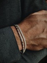 Argent Bracelet Homme À Maillons Moderne Koa