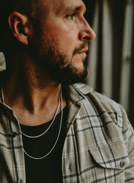 Silver Basic Men’s Necklace Makai