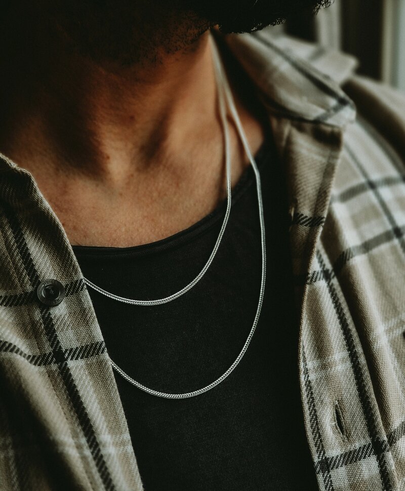 Zilveren Basic Heren Ketting Makai