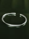 Silberne Gedrehte Cuff Armband Maella