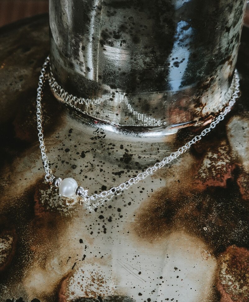 Bracelet À Perle Perline, Argent