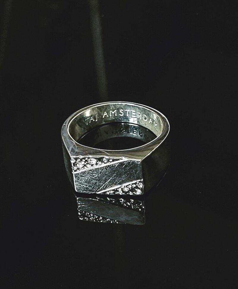 Zilveren Ring Olan