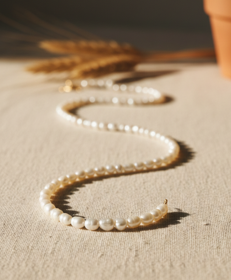 Collier Or Perles Benya