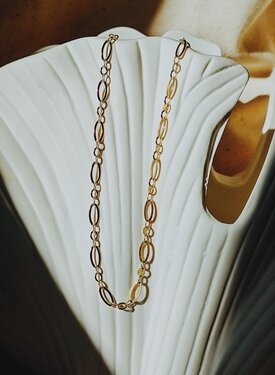 Collier Artemis, Plaqué Or