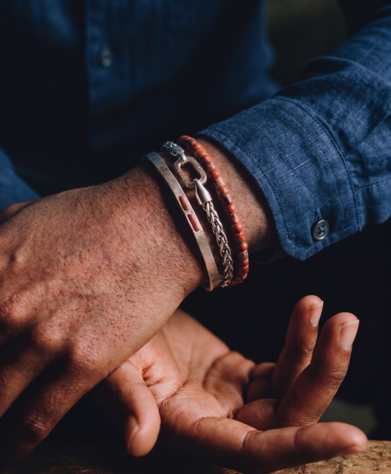 Bracelet Chaîne Argent pour Hommes Kosal