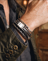 Silver Big Men's Bracelet Feleti