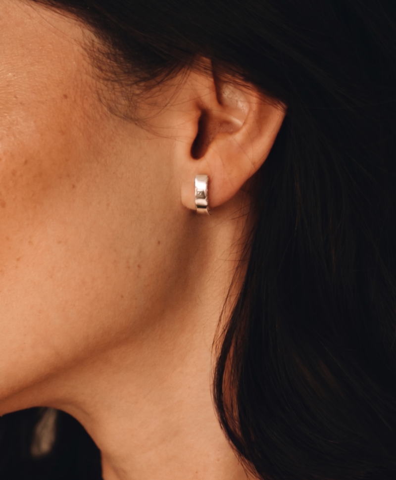 Blossom Ear Stud Set Sakura, Silver