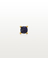 Single Small Lapis Lazuli Ear Stud Mana, Gold Plated - Copy