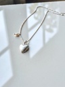 Necklace With Heart Pendant Chérie, Silver