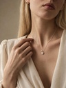 Silberne Kette Mit Herzanhänger Chérie