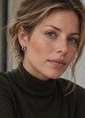 Silberne Creolen Mit Grünem Steinchen Vertine