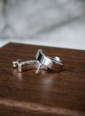 Blossom Ear Stud Set Sakura, Silver
