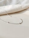 Ball Chain Necklace Adara, Silver