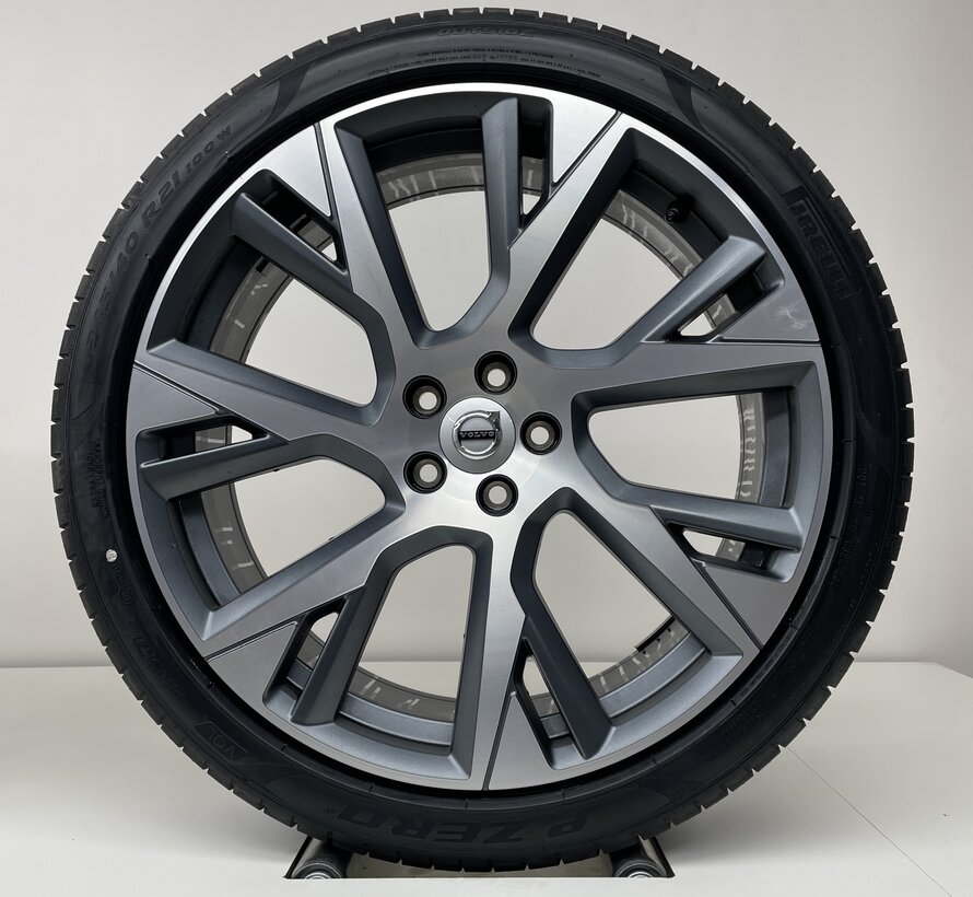 Volvo 21 inch NIEUWE 7 spaak velgen + Zomerbanden V90 CC XC40