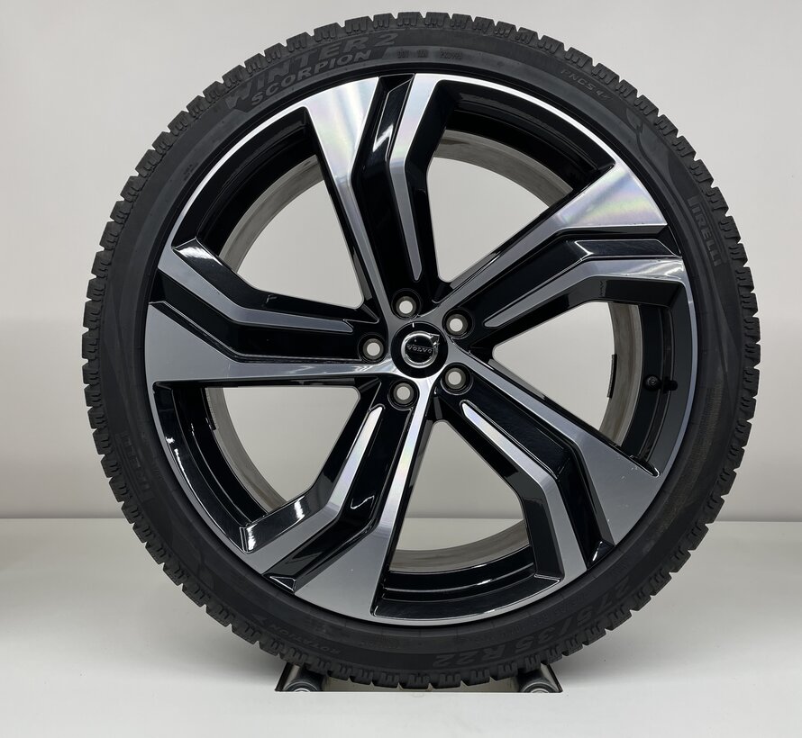 Volvo 22 inch R-design velgen + winterbanden XC90 2015-