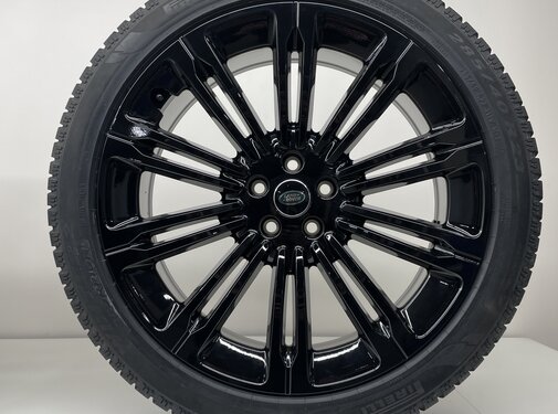 Land Rover Land Rover Range Rover (sport) 23 inch black velgen STYLE 1075 + Winterbanden NIEUW