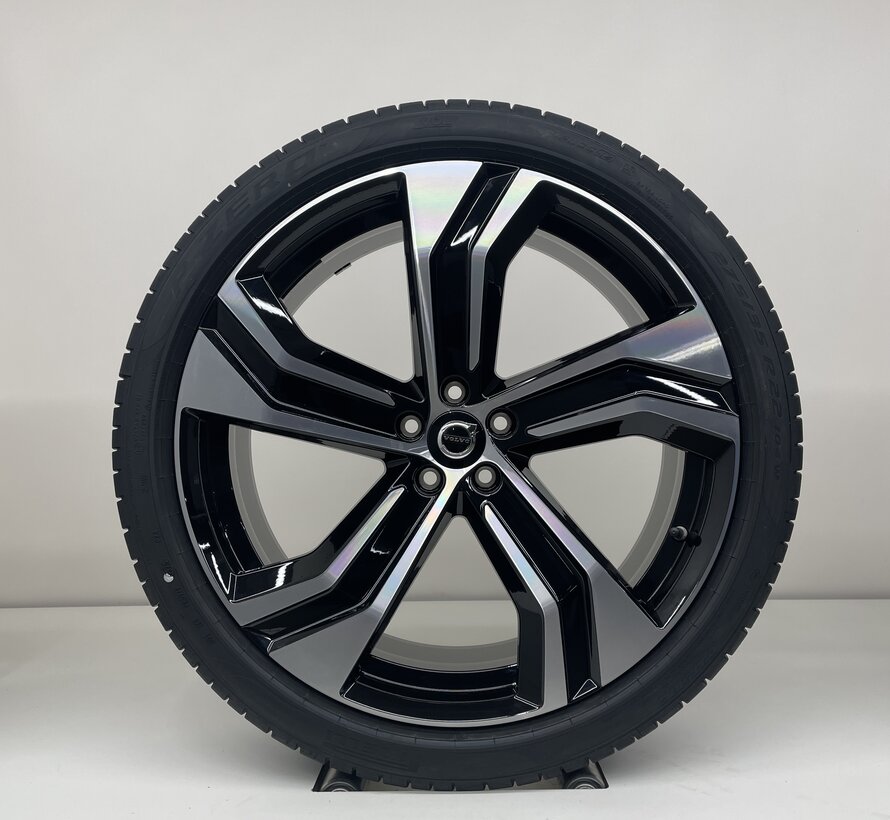 Volvo Nieuwe 22 inch R-design velgen + Zomerbanden XC90 2015-