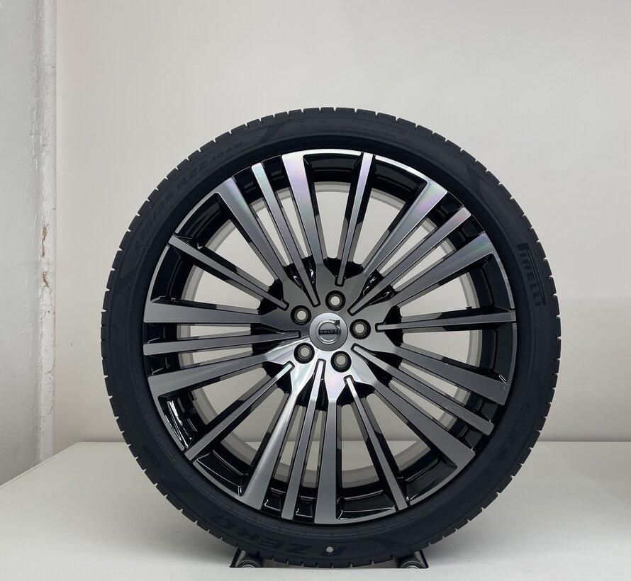 Volvo NIEUWE 22 inch 20 spaaks velgen + zomerbanden XC90 2015- ACTIE