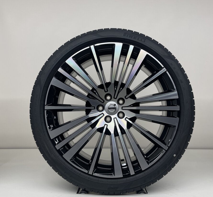 Volvo NIEUWE 22 inch 20 spaaks velgen + zomerbanden XC90 2015- ACTIE