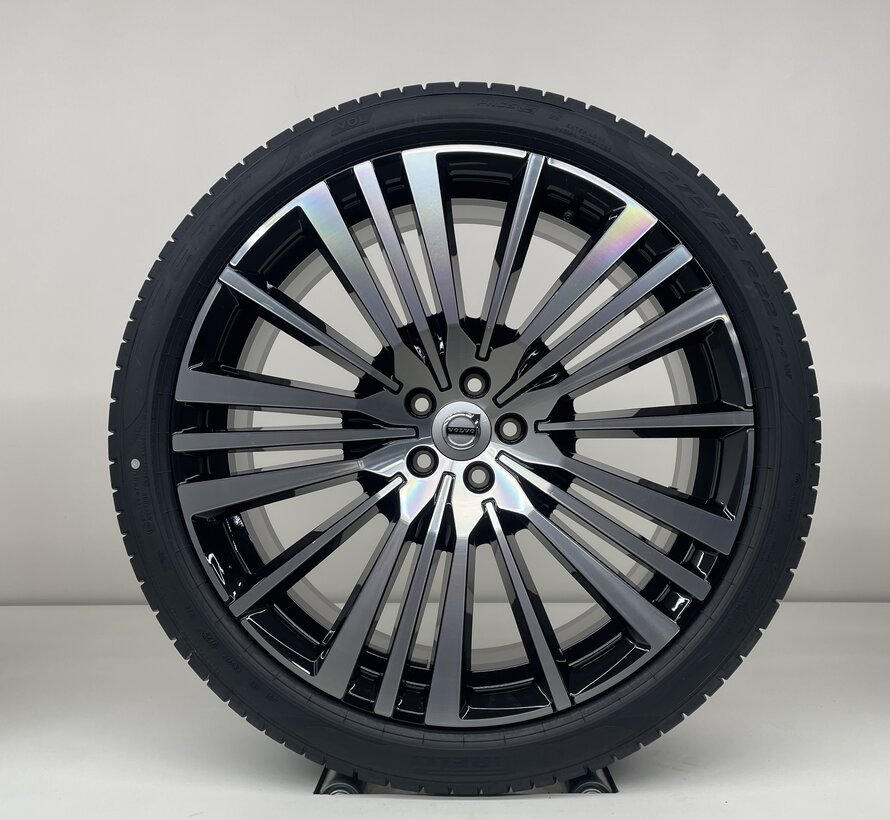 Volvo NIEUWE 22 inch 20 spaaks velgen + zomerbanden XC90 2015- ACTIE