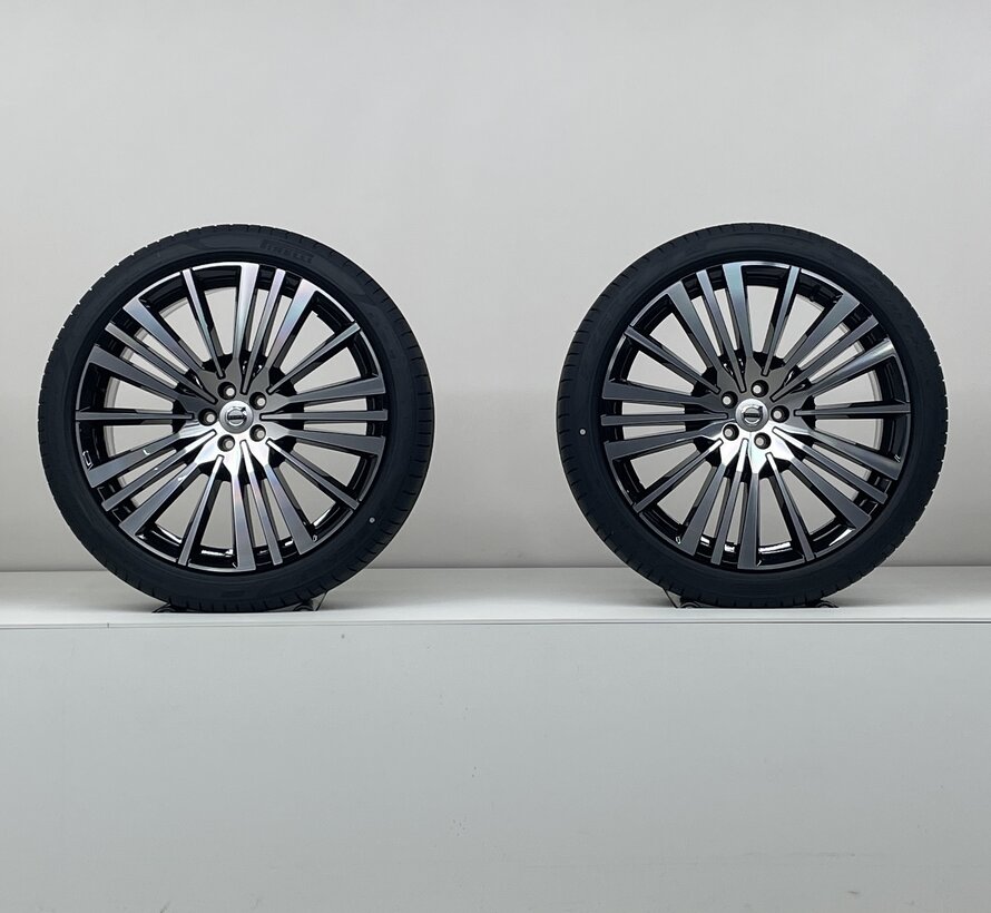 Volvo NIEUWE 22 inch 20 spaaks velgen + zomerbanden XC90 2015- ACTIE