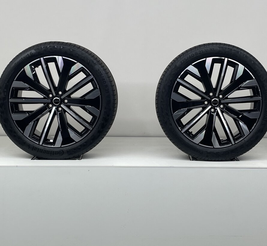 Volvo 21 inch  facelift velgen + zomerbanden XC90 2015-