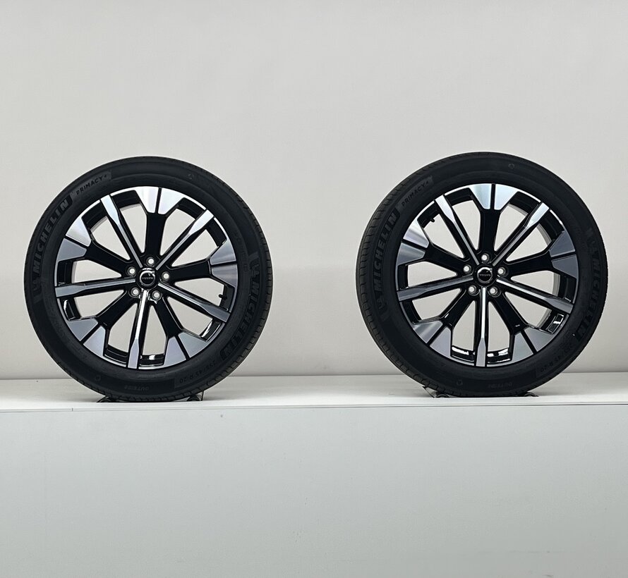 Volvo 20 inch facelift velgen + zomerbanden XC60 2018- (DEMO staat)