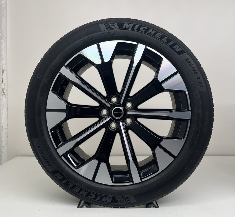 Volvo 20 inch facelift velgen + zomerbanden XC60 2018- (DEMO staat)