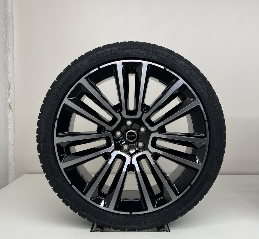 Volvo NIEUWE 22 inch 2025 model velgen + Winterbanden XC90 2015-