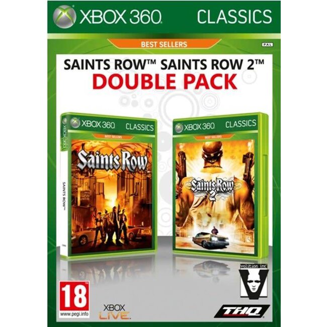 XBOX 360 Saints Row 1 & 2 - Xbox 360