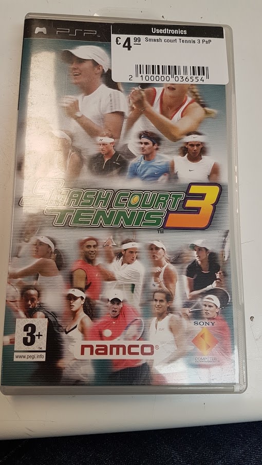 Smash court Tennis 3 PsP