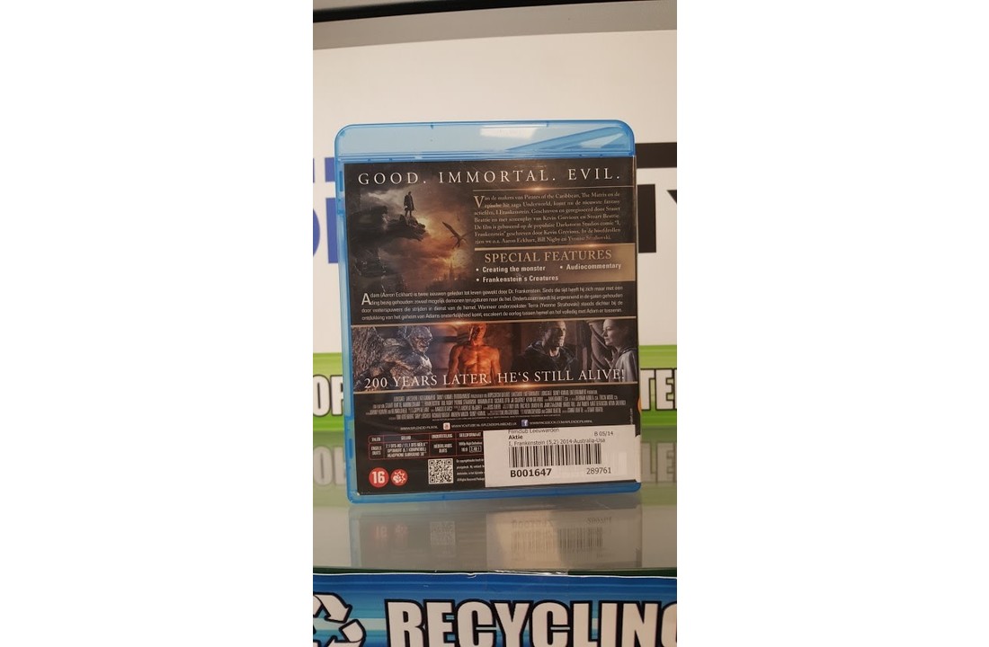 Blu-ray Frankenstein 3D