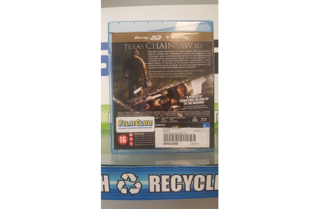 Texas chainsaw 3D blu-ray