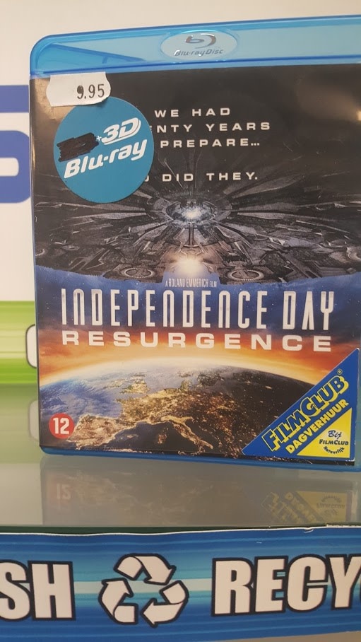 Independence Day Resurgence Blu Ray