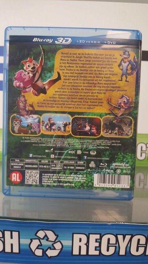 Jungle shuffle blu-ray