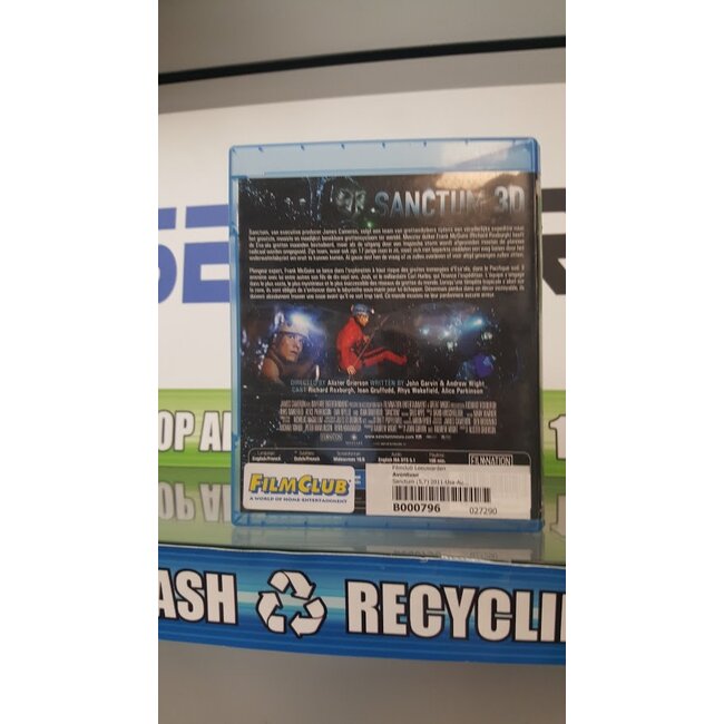 Sanctum 3D blu-ray