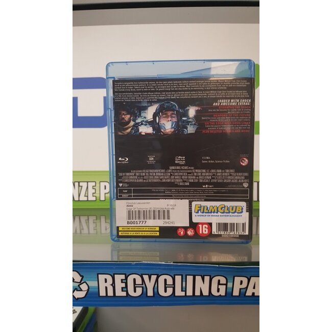 edge of tomorrow blu-ray