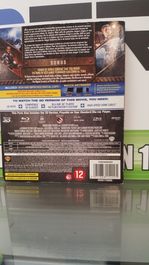 Pacific Rim blu-ray