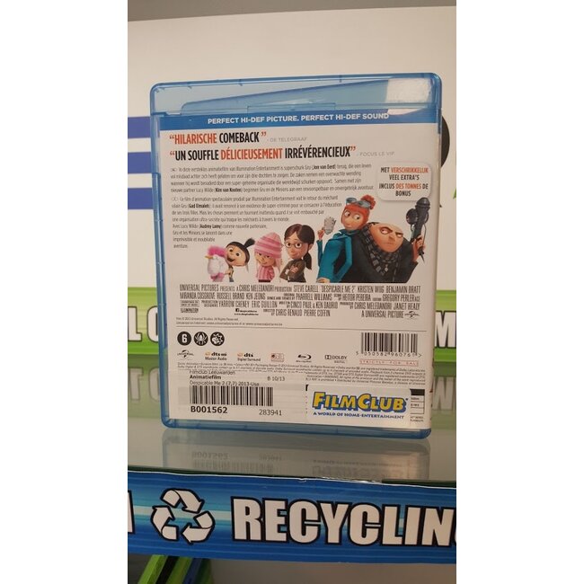 Verschrikkelijke ikke 2 blu-ray