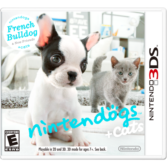 French Bulldog and New friends Nintendo 3DS