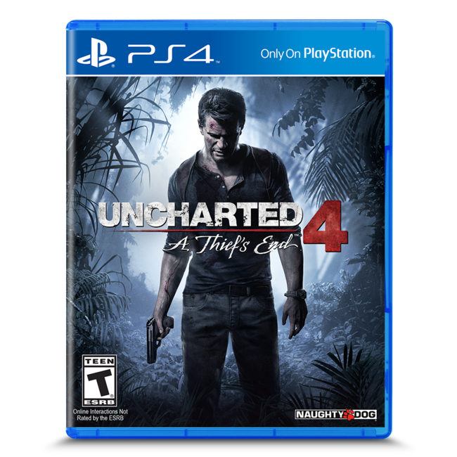 PS4 Uncharted 4 A Thief's End  PS4