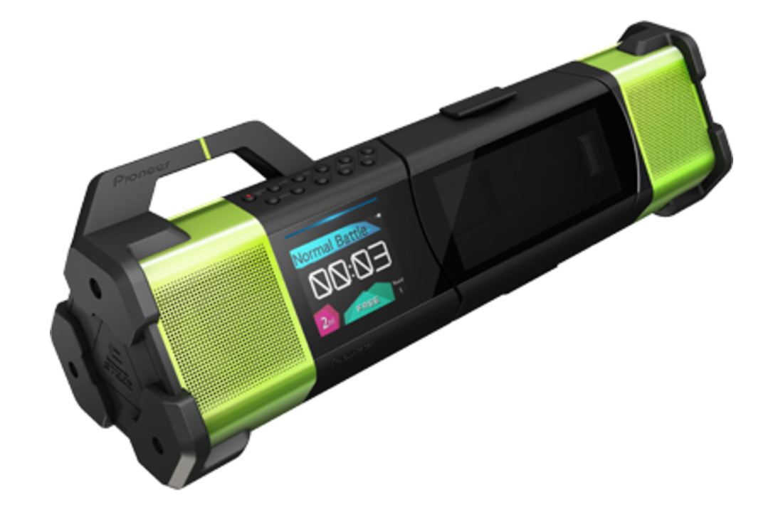 Pioneer Steez STZ-D10T-G Boom Box Zwart/Groen