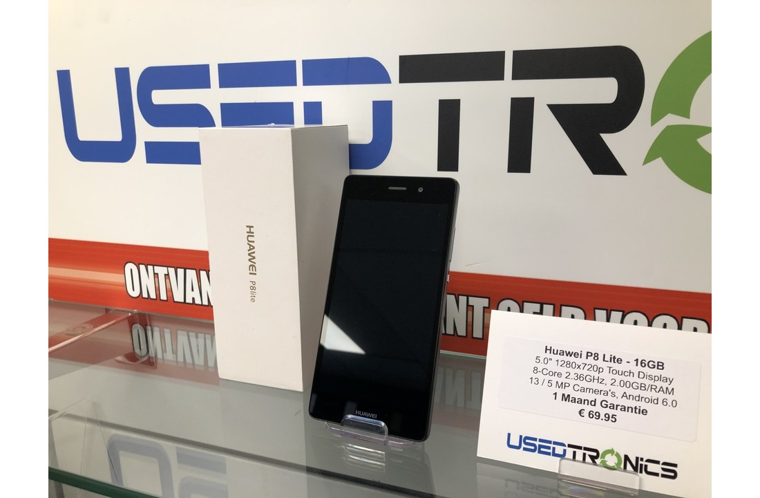 Huawei P8 Lite 16GB - Zwart (6156)