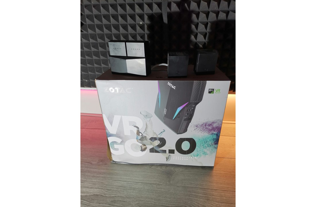 VR GO 2.0 with Windows 10 4 accu's inc doos