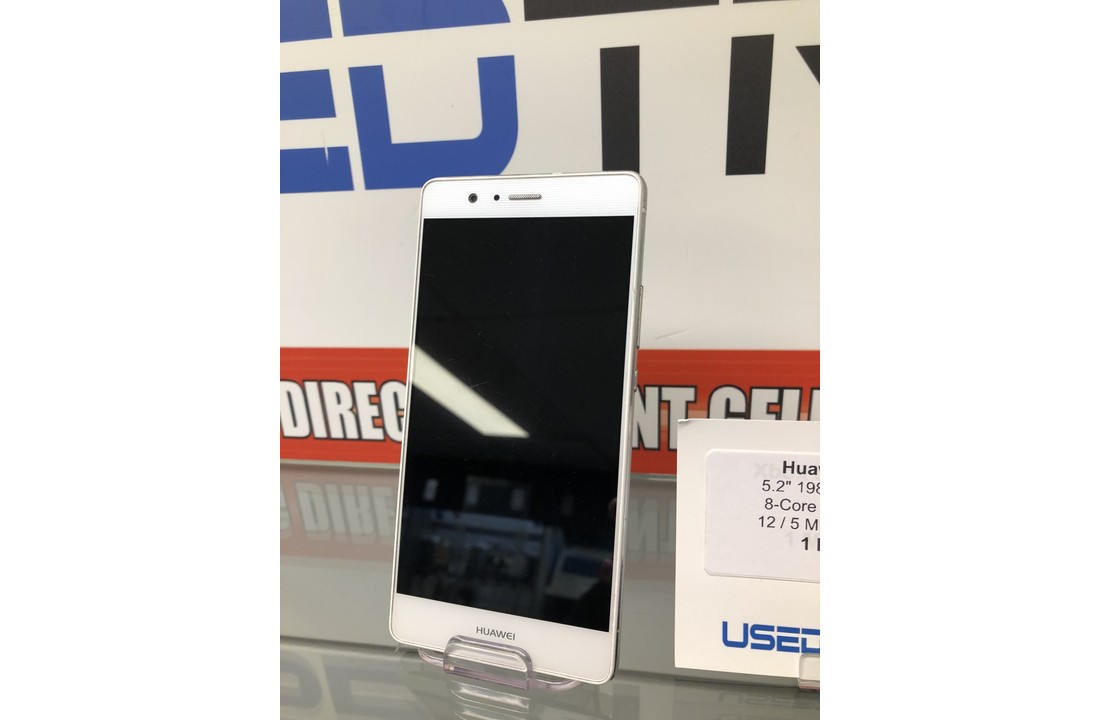 Huawei P9 Lite Wit - Blauwe vlek in scherm (Bij Zwart Beeld) (6288)