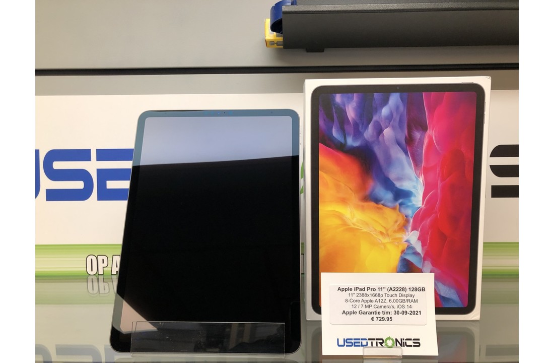 Apple iPad Pro 11" (A2228) 128GB - Apple Garantie t/m: 30-09-2021
